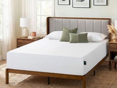 Zinus 12 Inch Queen Green Tea Cooling Memory Foam Mattress, Medium Feel Refreshing & Cooling Sleep