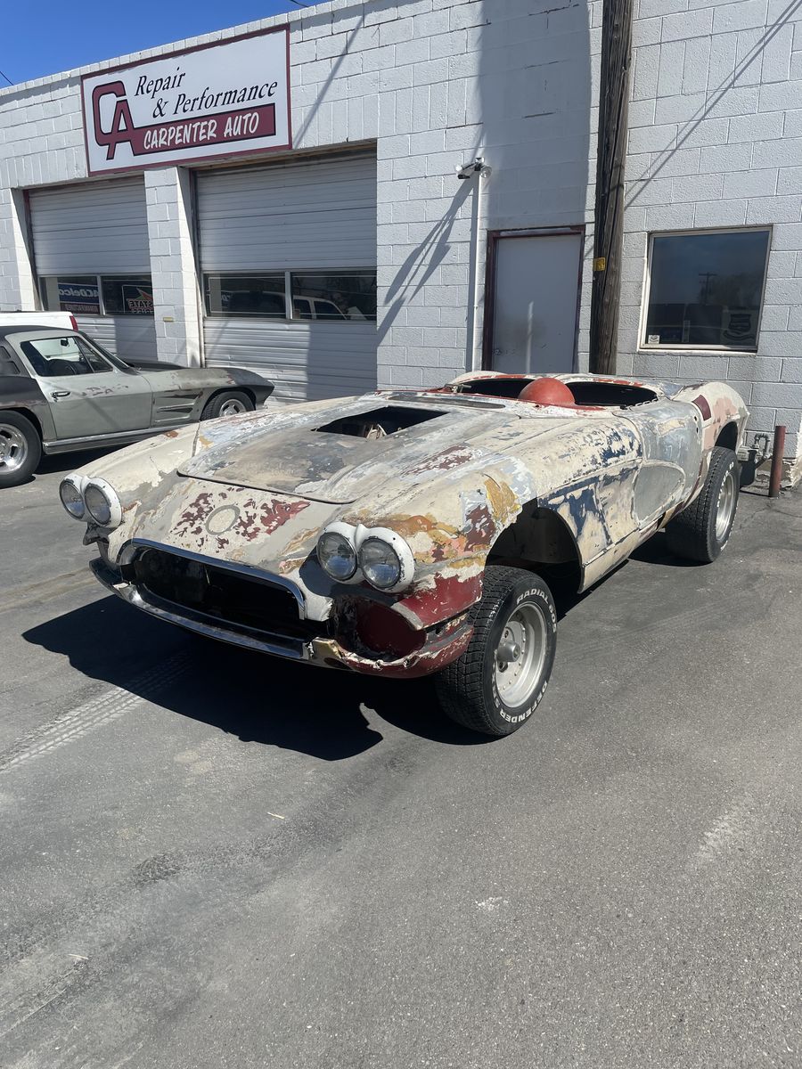 1961 Corvette Project, Gasser, Drag Race