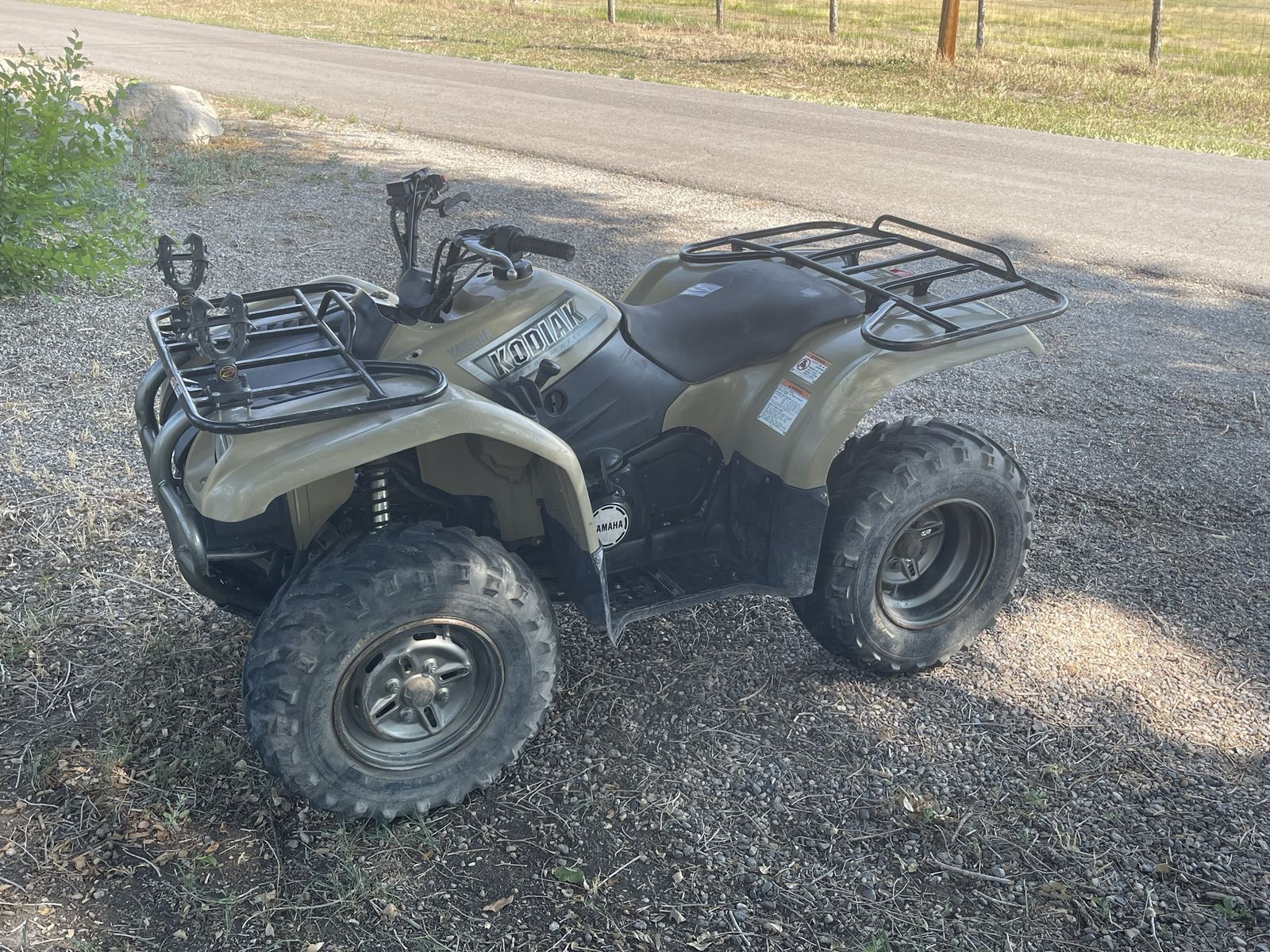 2002 Yamaha Kodiak Ultramatic 4x4 ATV