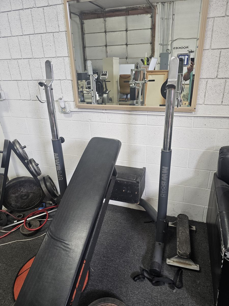 BENCH PRESS STAND (Adjustable)