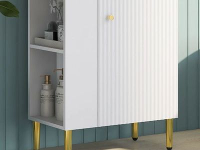 White Bathroom Vanity Cabinet