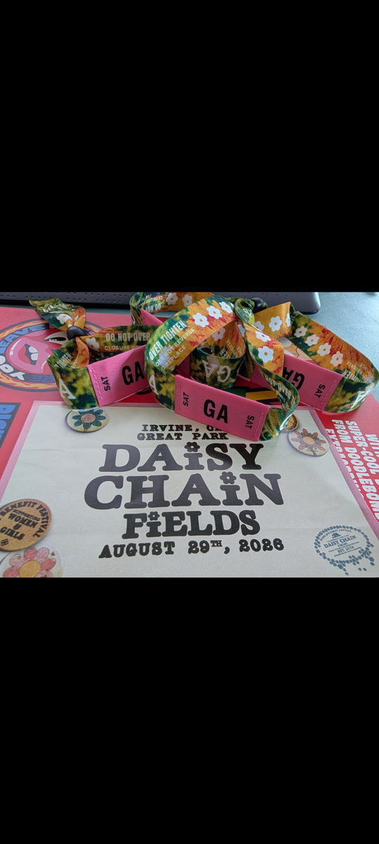 Daisy Chain Music Festival Irvine August 29th 2026