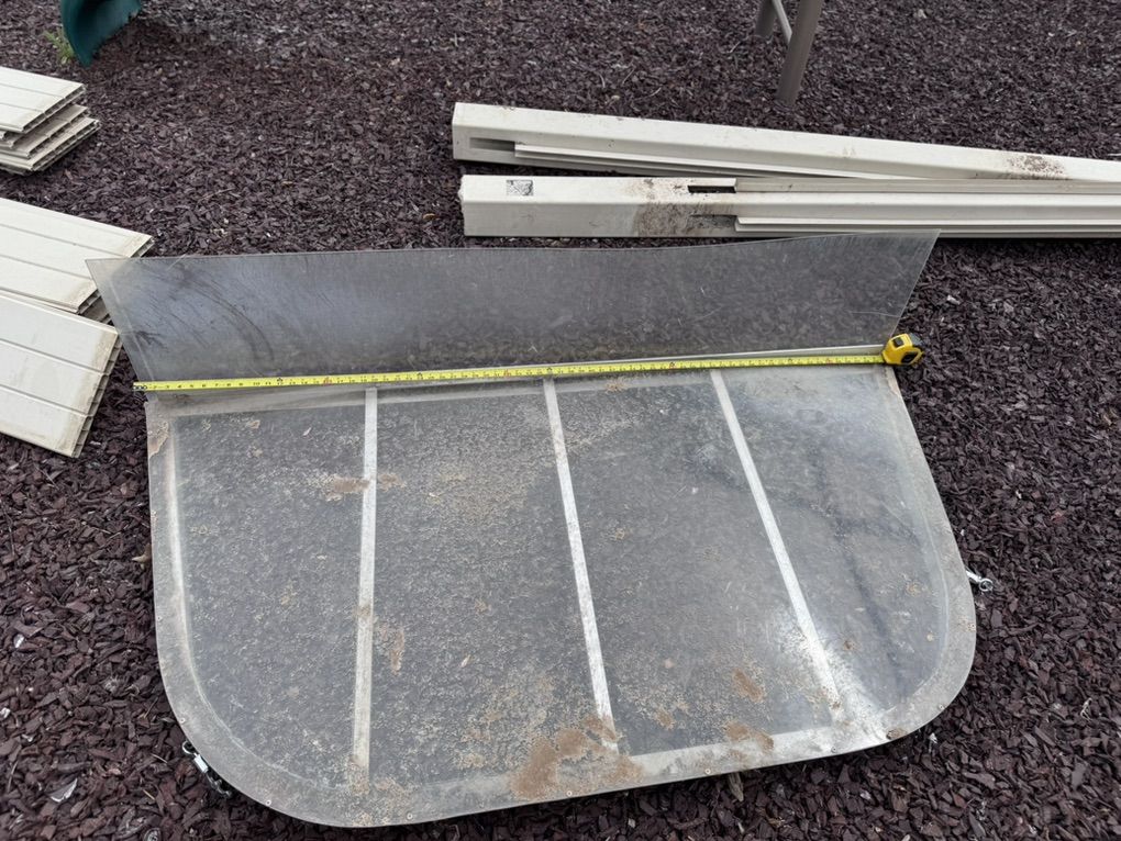 Plexiglass And Aluminum Window Well Cover