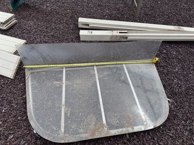 Plexiglass And Aluminum Window Well Cover