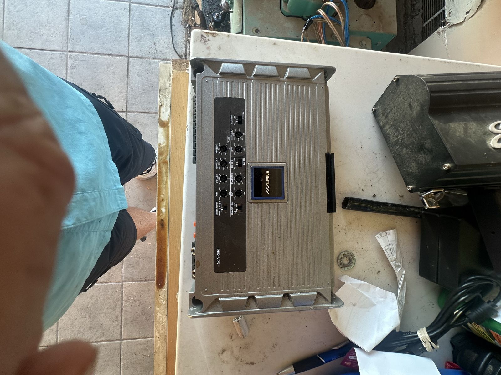 Alpine PDR-V75 5-Channel Car Audio Power Amplifier