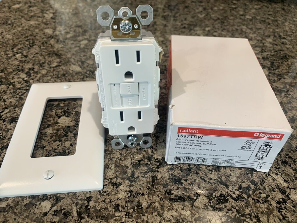 Pass And Seymour GFCI Outlets