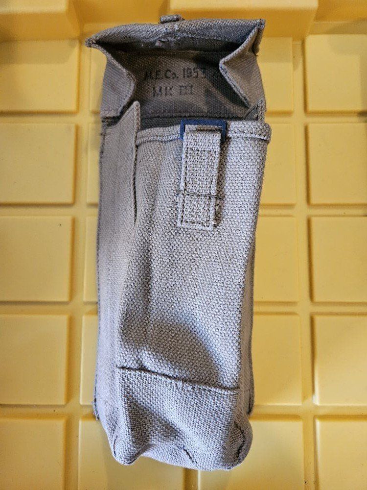 Various Large Vintage Military Belt Pouches