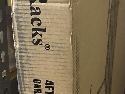 SafeRacks 4ft x 8ft Overhead Garage Storage Rack - Super Duty Steel, 900lb Capacity