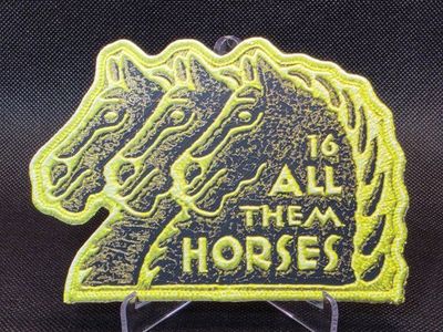 Noah Kahan All Them Horses 3D Printed Patch