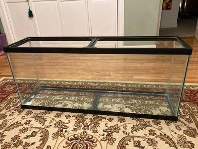 Good condition 55 gallon glass tank