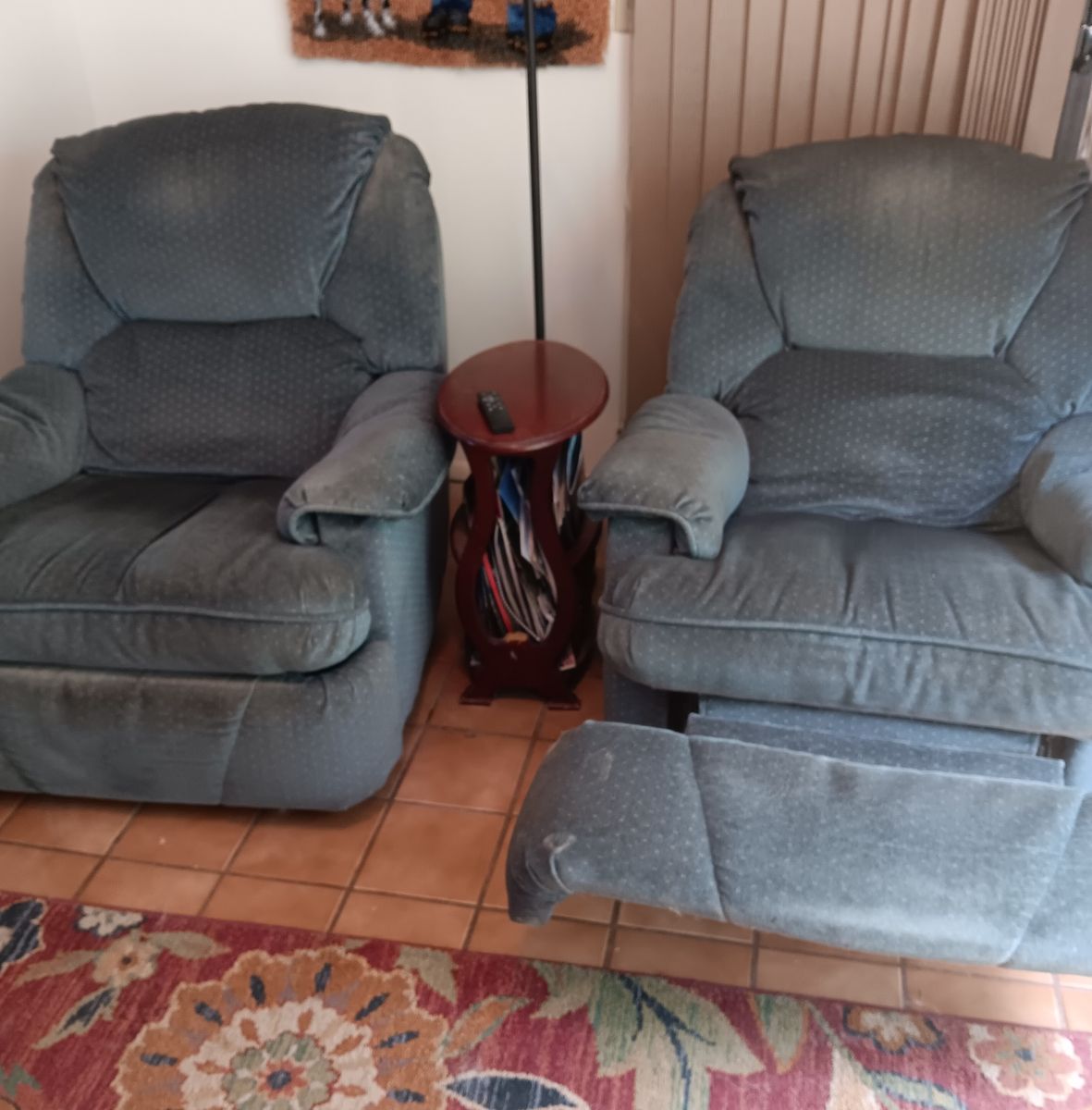 Two Comfy Recliners