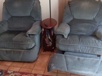 Two Comfy Recliners