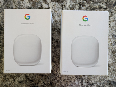 Google Nest Wifi Pros - 2 NEW