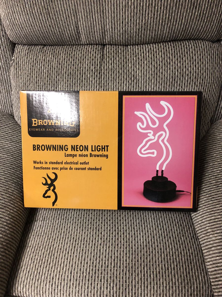 Browning Neon Lamp