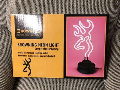 Browning Neon Lamp