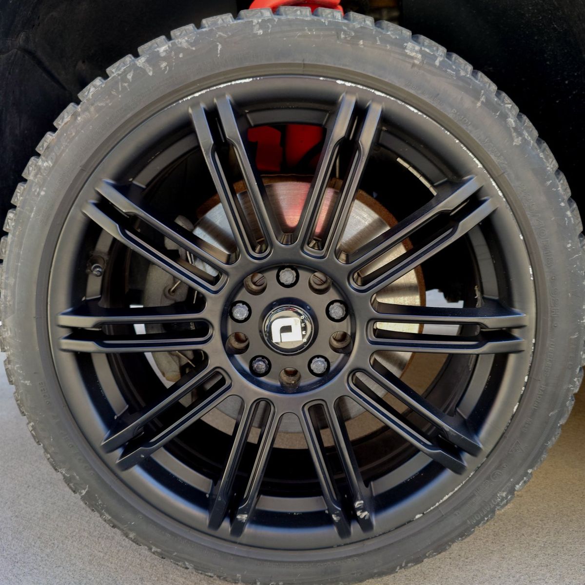 Drag Rims with Blizzak Tires (Includes lug nuts)