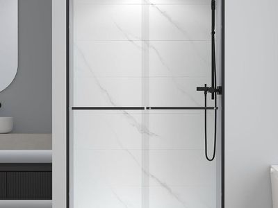 44-48" W x 72" H Semi-Frameless Bypass Sliding Shower Door