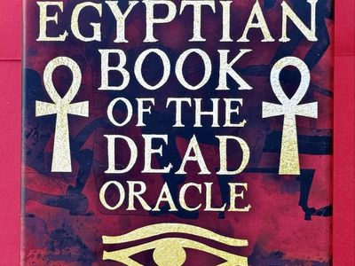 Egyptian Book of the Dead Oracle 50 Card Deck & 12