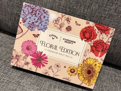 Callaway Chrome Soft Floral Edition Golf Balls Dozen