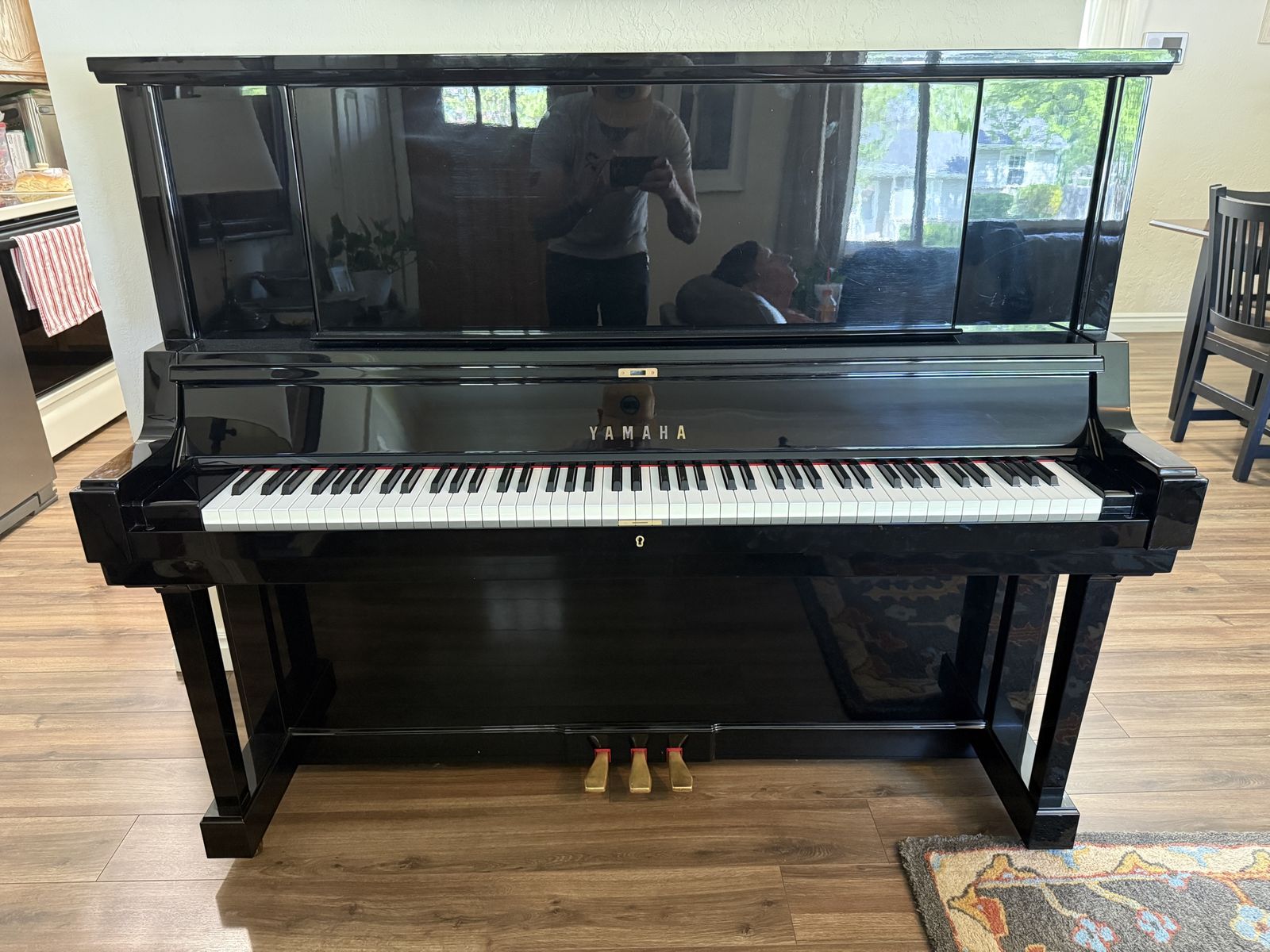 Yamaha YUA 52" Professional Upright Piano – Flagship Model, Pristine Condition (1983)