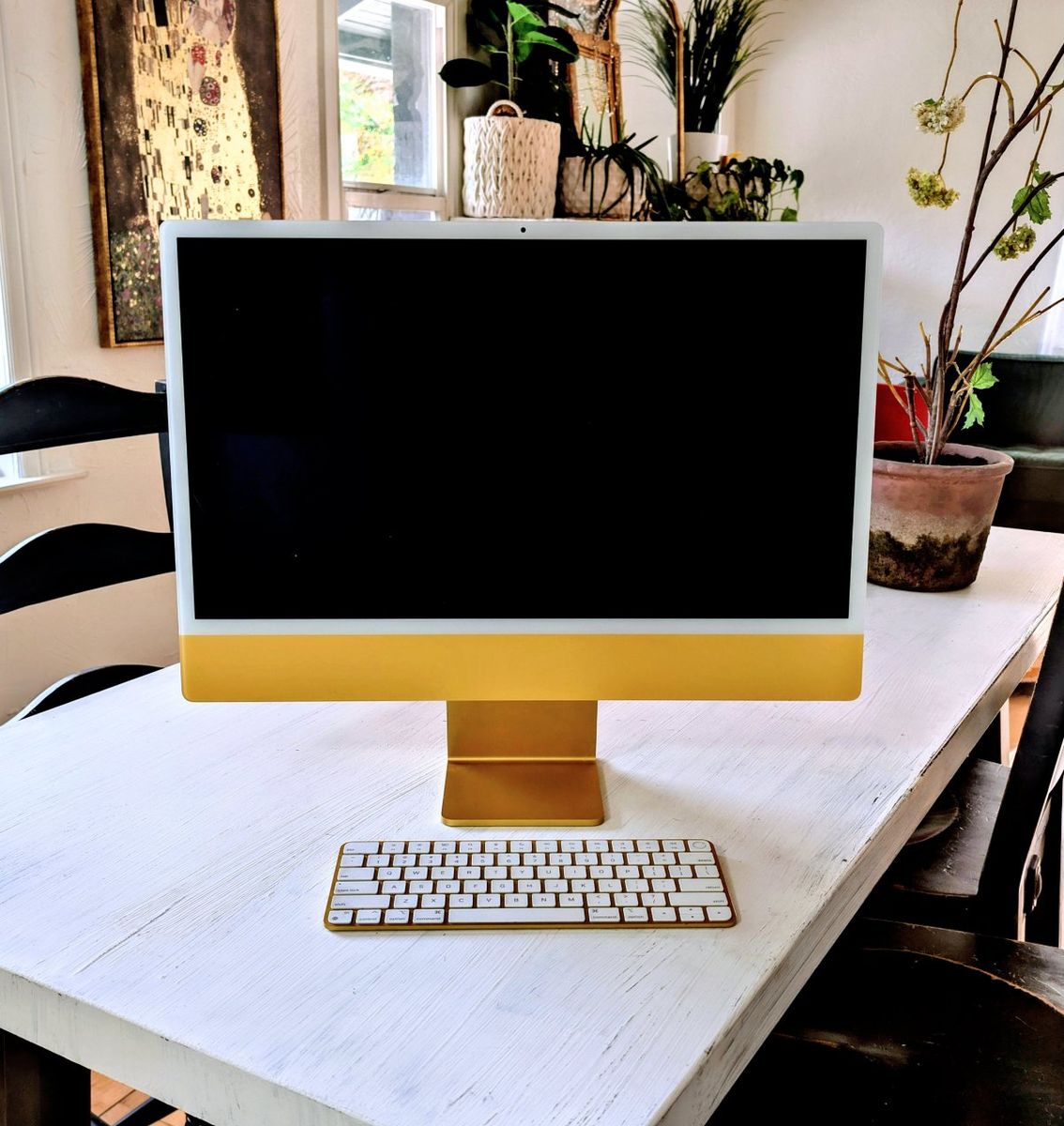 Apple iMac 24" M1 8-Core, 16GB/1TB, Yellow — Excellent Condition