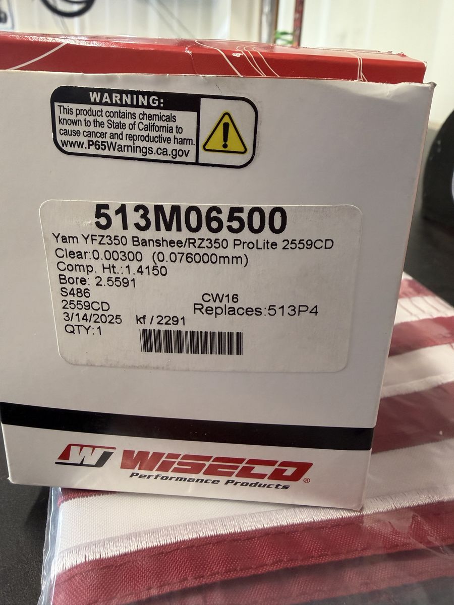 Banshee Wiseco 65mm Piston