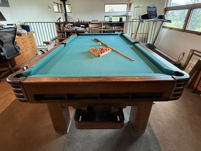 Brunswick-Balke-Collender "Twentieth Century 8' Pool Table