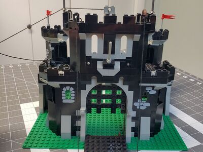 Vintage 1988 Lego 6085 Black Monarch's Castle +