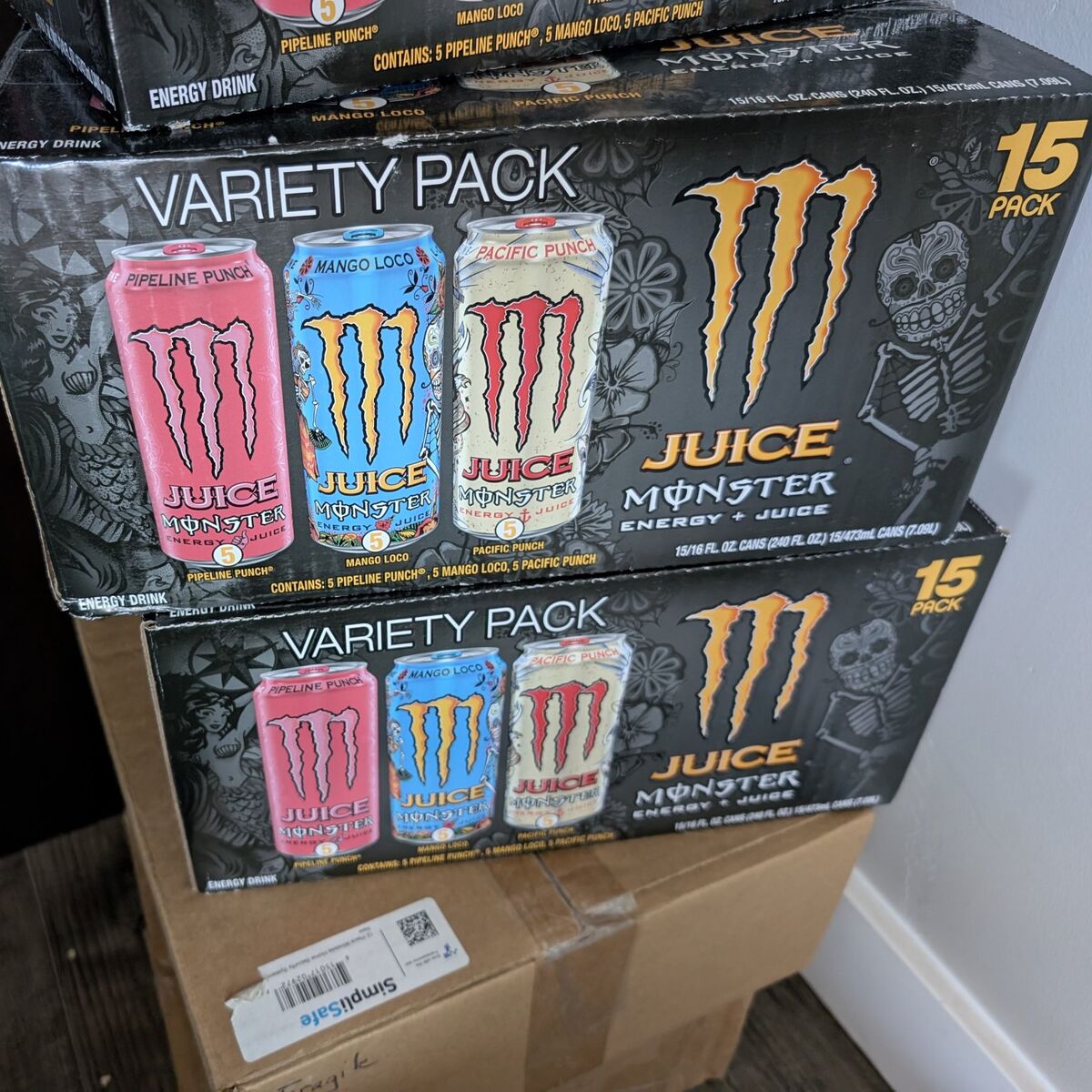 Monster Energy two 15 packs