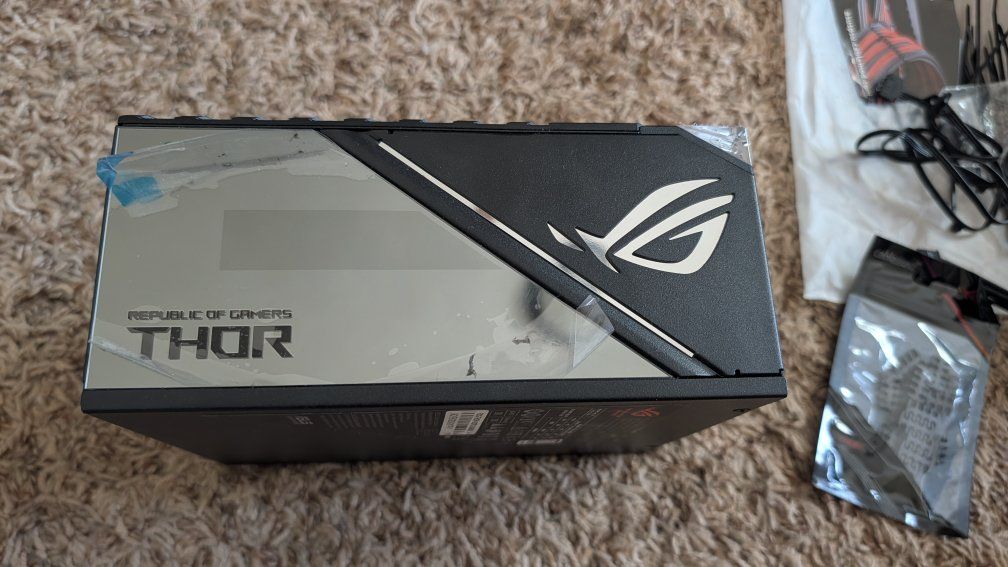 ASUS ROG Thor 1000W Platinum II Gaming Power Supply Unit PSU - Aura RGB