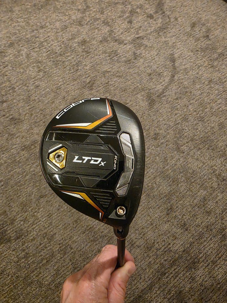 Cobra King LTDx 3-Fairway Wood Right-Handed HZRDUS Smoke IM10 Stiff Graphite Shaft