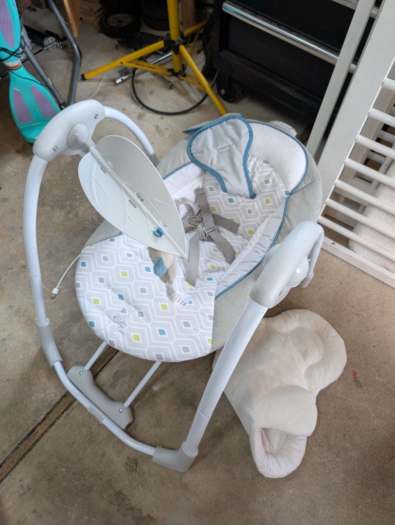 baby swing indoors