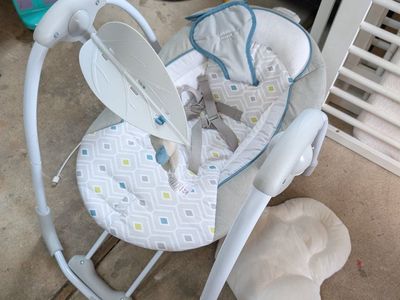 baby swing indoors