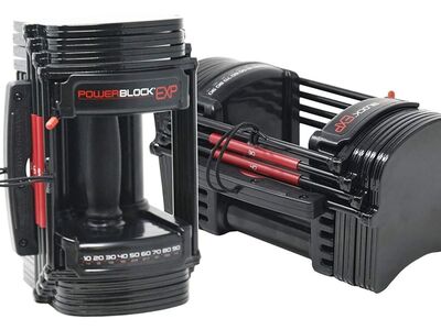 NEW in Box PowerBlock EXP 5-50 lbs Adjustable Dumbbells Retail $410+