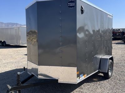 6x10 Wells Cargo FastTrac Enclosed Cargo Trailer - 6'6" Interior - 3.5K GVWR -