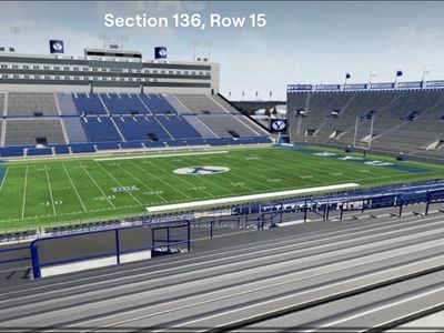 BYU vs ASU Football Tickets - Section 136, Row 15