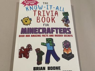 Minecraft Trivia Book by Brian Boone | Unofficial