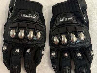 Madbike Motorcycle Gloves Size Medium
