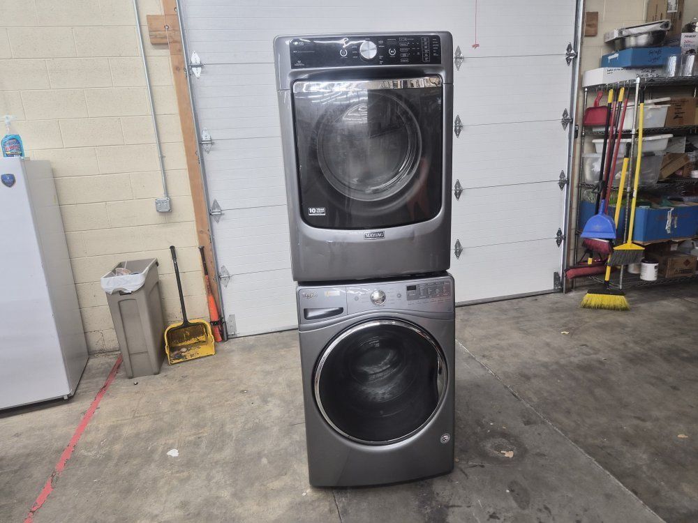 WHIRPOOL STEAM WASHER AND MAYTAG ELECTRIC DRYER FREE  DELIVERY !