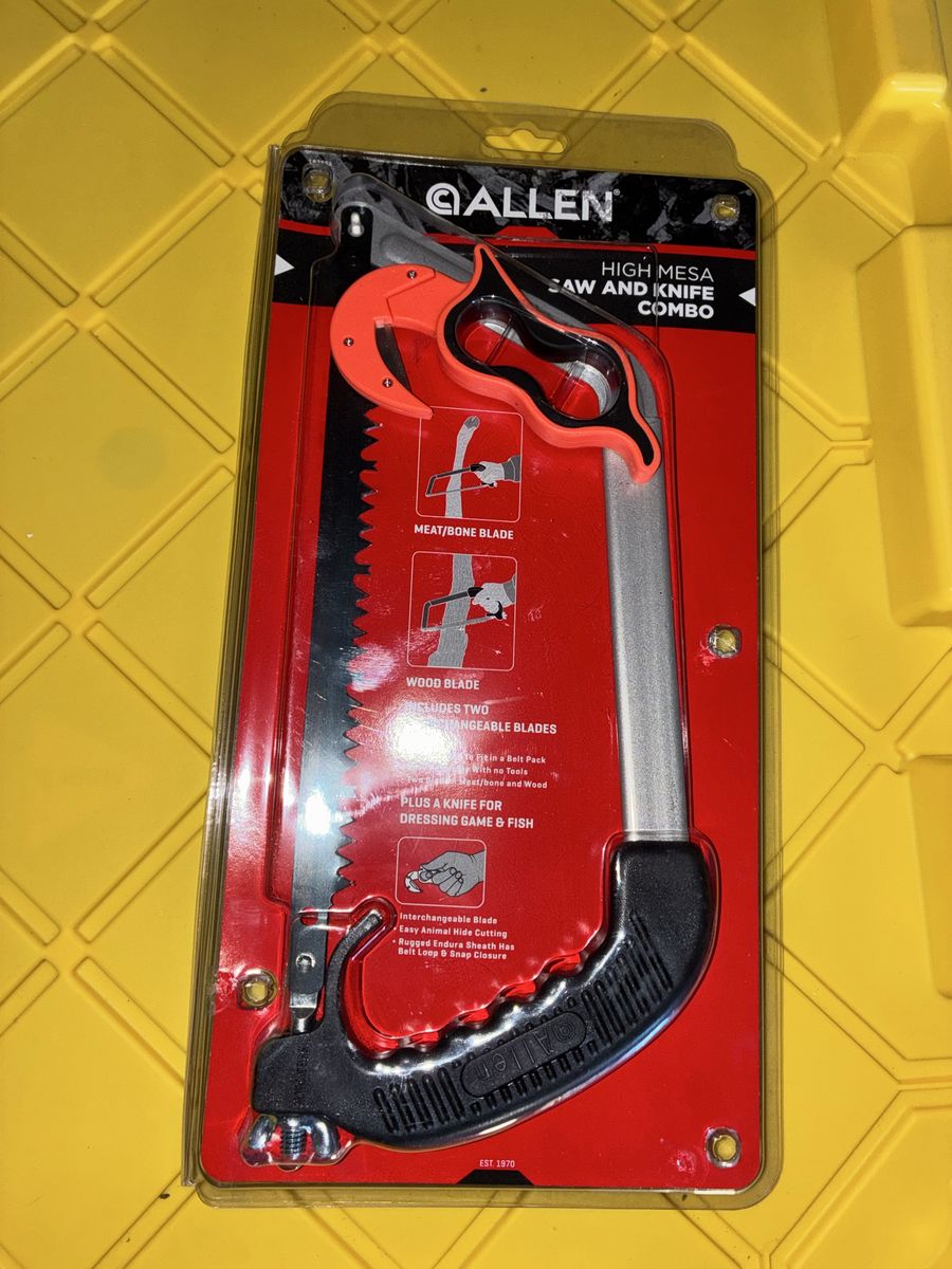 Allen High Mesa Saw and Knife Combo - New in Package