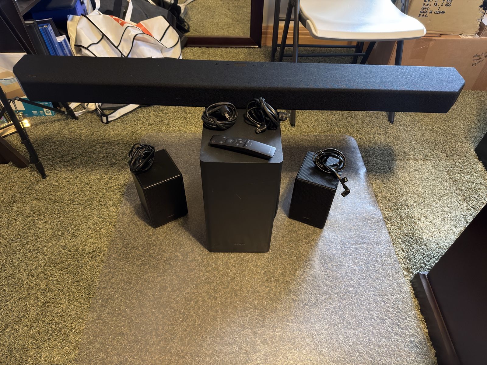 Samsung Q950A 11.1.4 Soundbar W/rear Speakers/sub