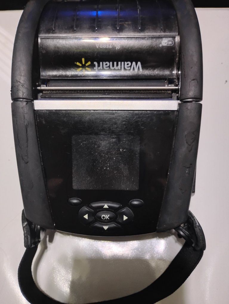 Zebra ZQ520 Mobile Thermal Printer - Wi-Fi, Portable, Rugged Design, Walmart Branded