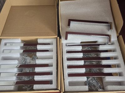 12 Chrome Pulls Cabinet Handles