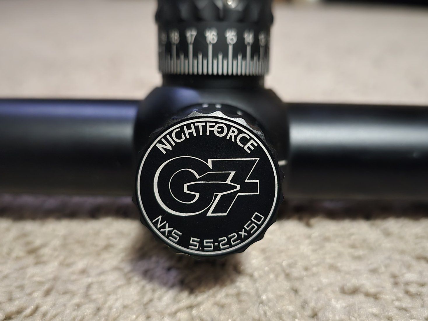 Nightforce G7 NXS 5.5-22x50 SFP