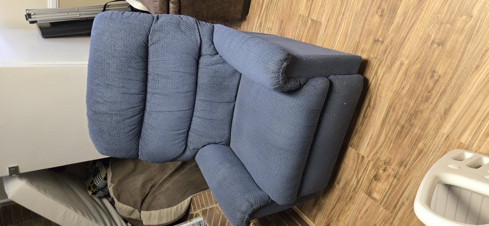 Blue Recliner
