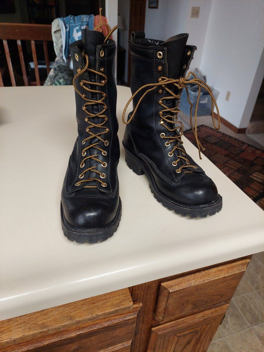 Whites Hathorn 8EE (fits like 9EE) Wildland Boots - Firefighter Logger Boots
