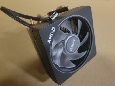AMD Wraith Prism RGB Copper CPU Cooler – Used less than 1 month