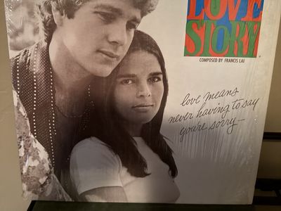 Love Story Original Soundtrack Vinyl LP Record - Francis Lai (Paramount Records PAS 6002)