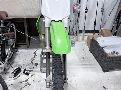 2001 Kawasaki KX 250 2 stroke. The engine is brand new rebuilt with paper work prof.