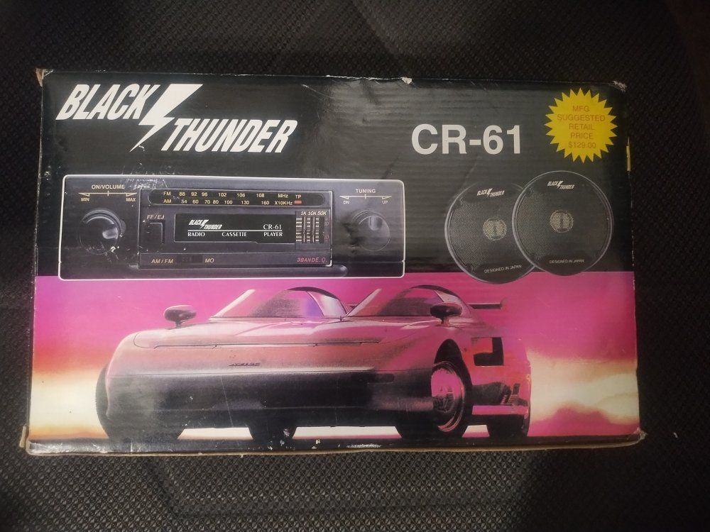In-Dash Auto Stop Car Cassette Tape Player with AM/FM Radio